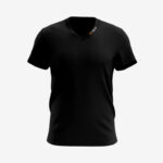 Camiseta Preta Gola V - M1