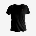 Camiseta Preta Gola Careca - M1