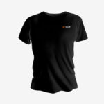 Camiseta Preta Gola Careca - M2