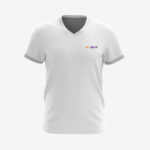Camiseta Branca Gola V - M3